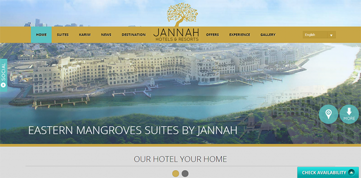 Mẫu website khách sạn đẹp