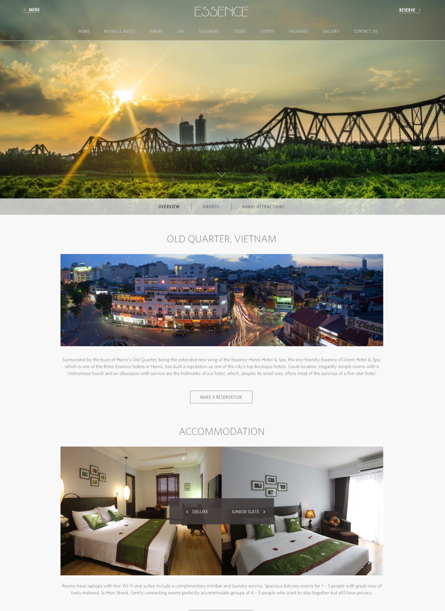 Thành công nhờ thiết kế website du lịch khách sạn chuyên nghiệp