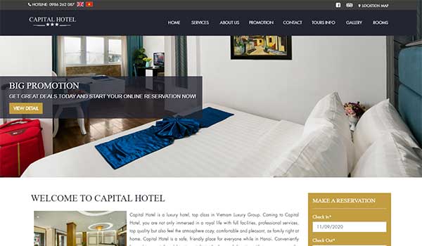 Nên chọn công ty thiết kế website du lịch khách sạn như thế nào?