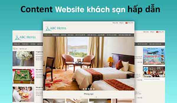 Tăng nhận diện thương hiệu nhờ Content lôi cuốn trên Website khách sạn