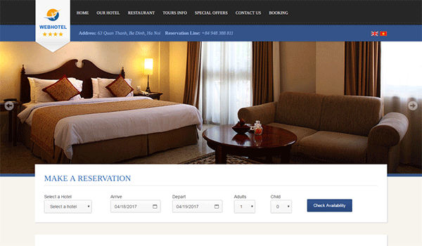 Làm sao để sử dụng hình ảnh hiệu quả trên website khách sạn?